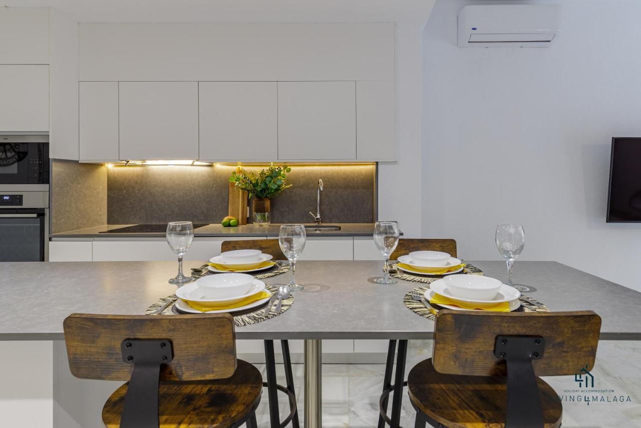 Ferienwohnung Living4Malaga Malaga Centre Premium Exterior foto